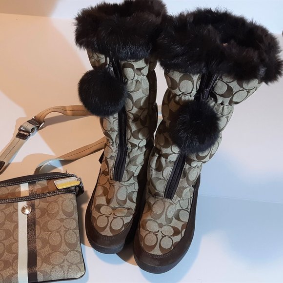 Coach Shoes - Coach winter boots